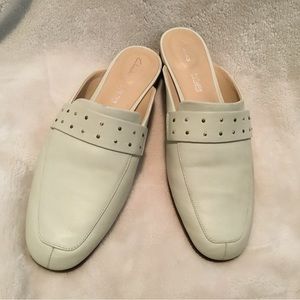 Clarks Leather Slides
